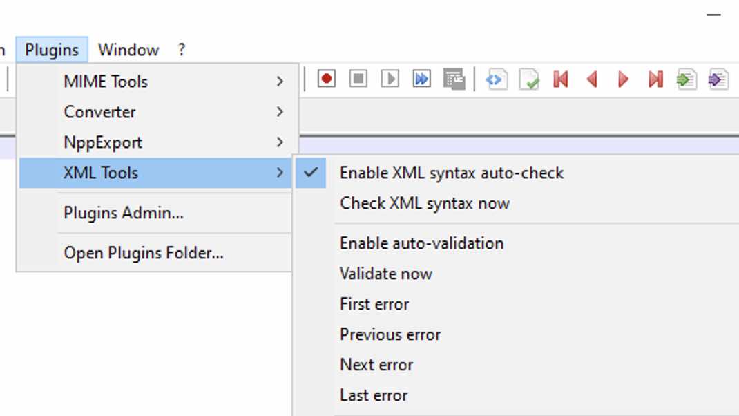 How to install XML Tools Plugin Notepad++ Code2care